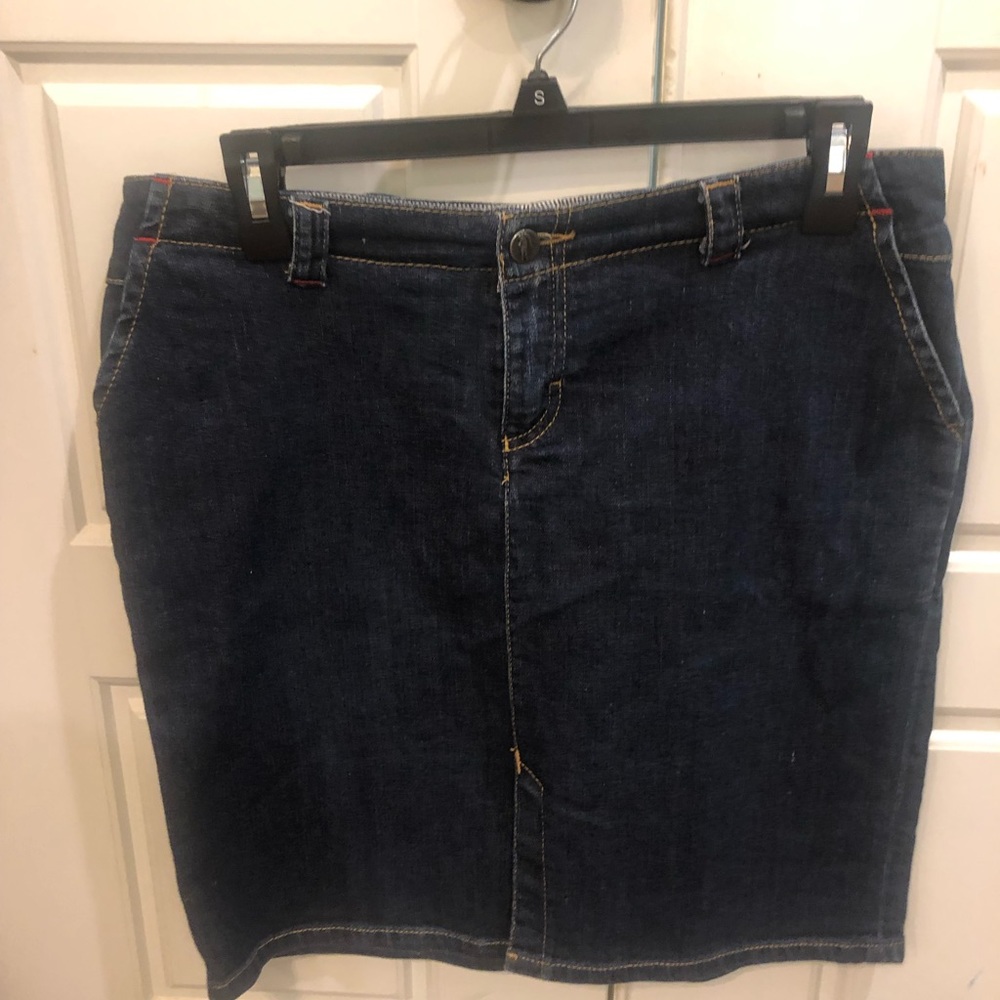 Lacoste denim skirt